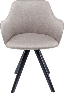 Drehstuhl Lady Loco Taupe - Einzelstück – Grafik-1.