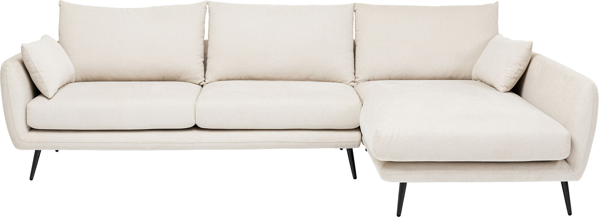 Ecksofa Amalfi Rechts Creme 275cm – Grafik-1.