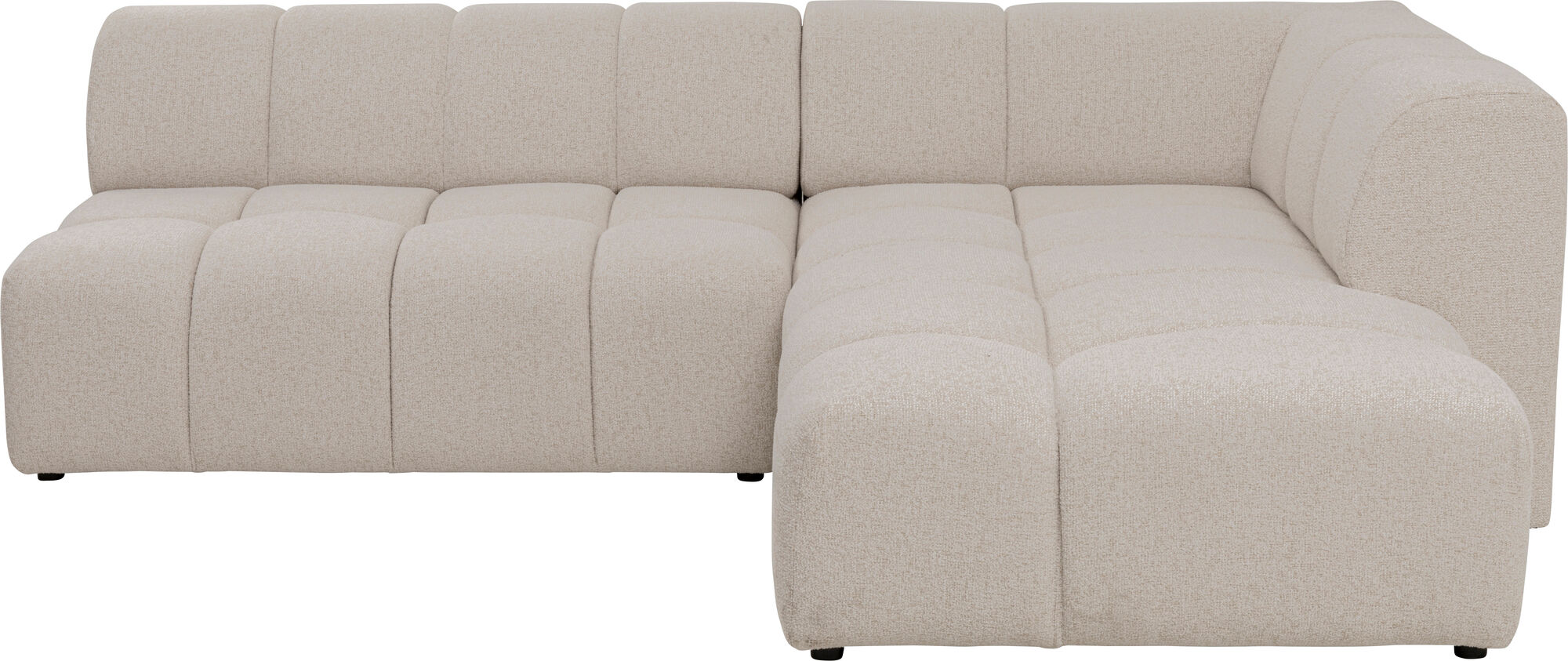 Ecksofa Belami Creme Rechts 265cm - Einzelstück – Grafik-1.