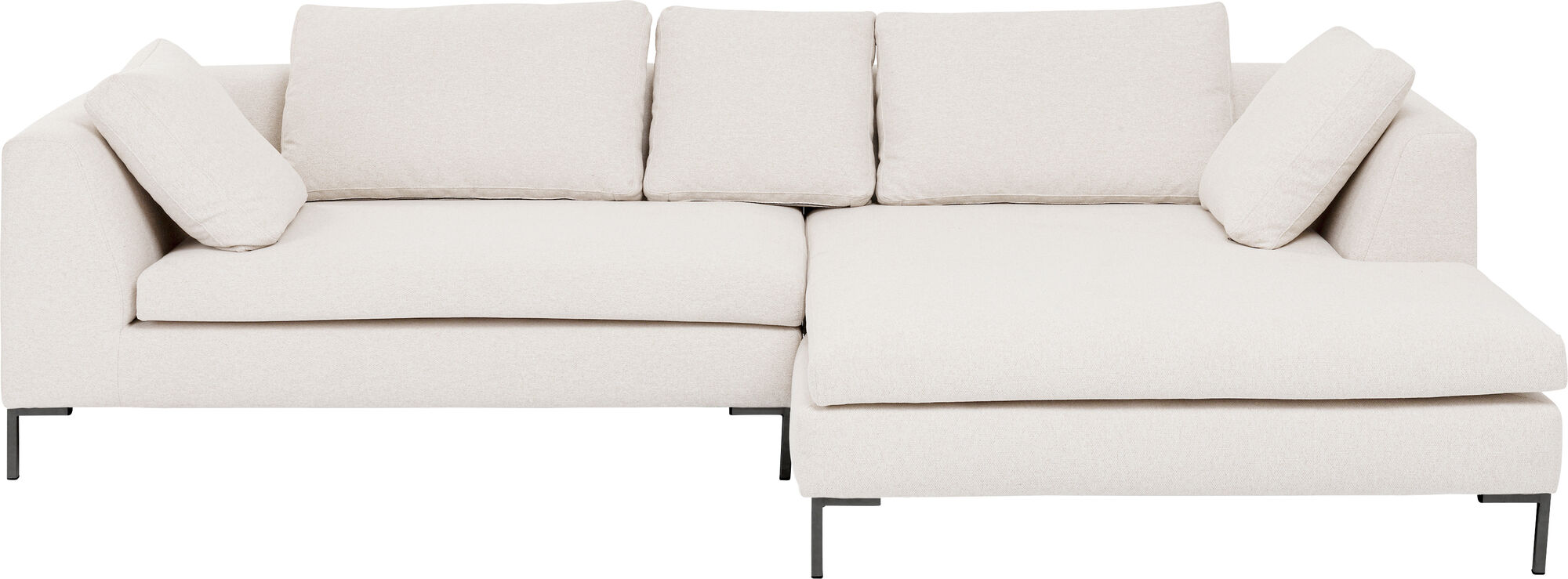 Ecksofa Gianni Creme Rechts – Grafik-1.