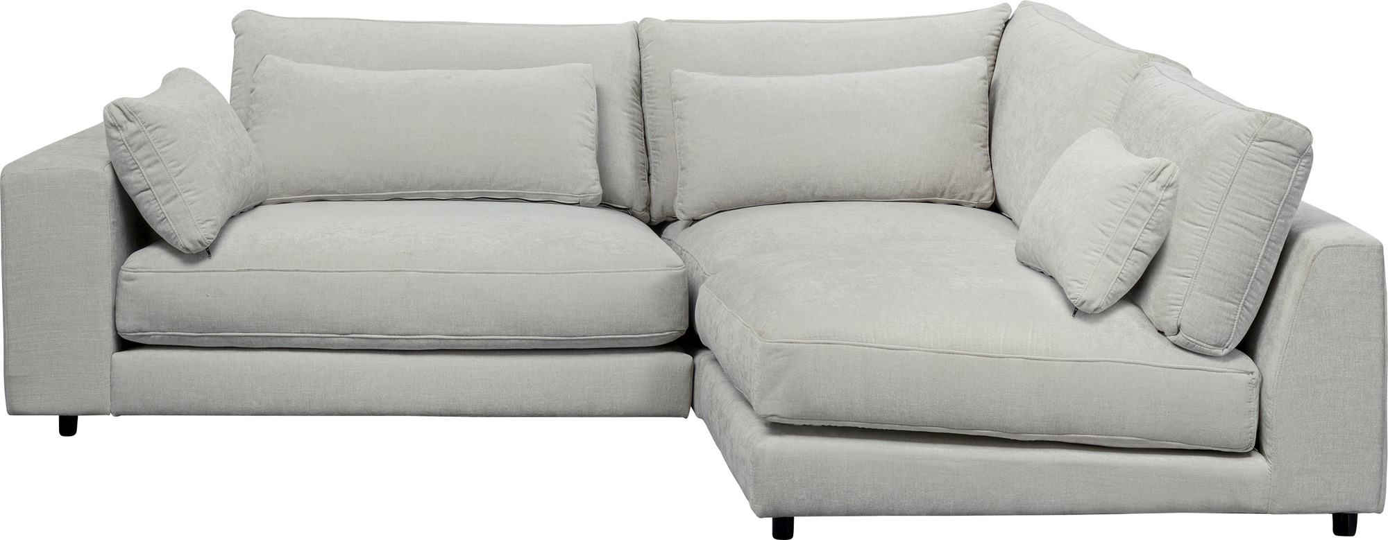 Ecksofa Imola Creme Rechts