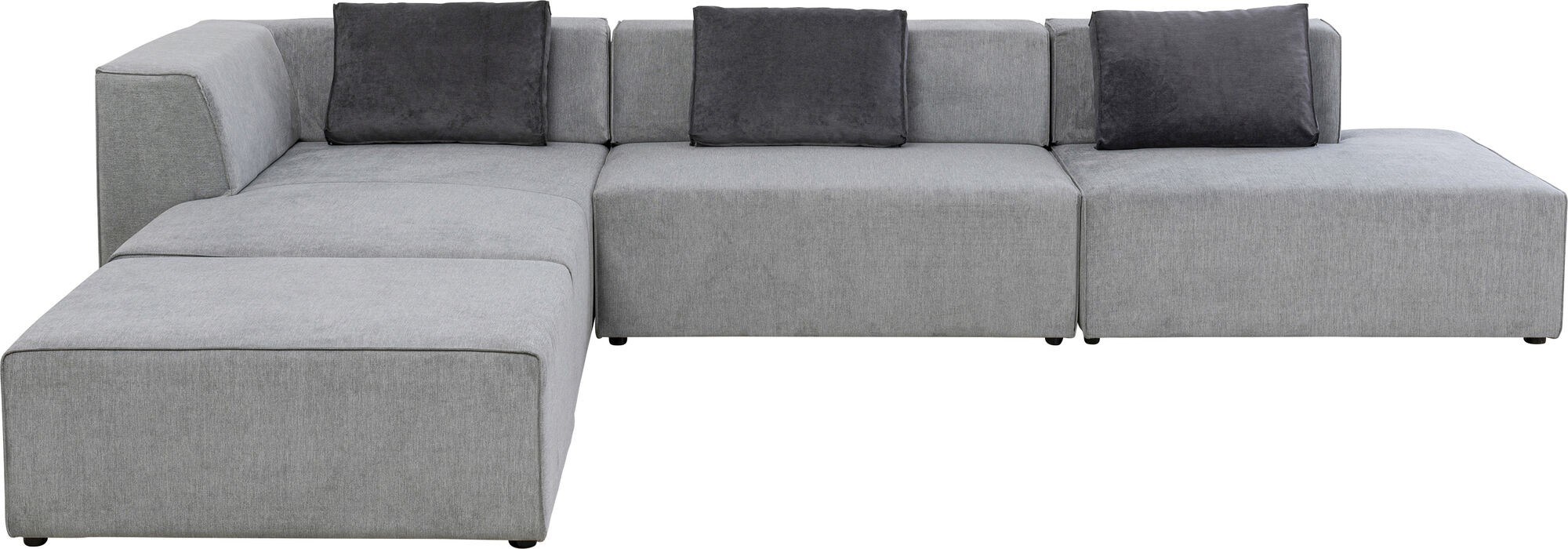 Ecksofa Infinity Atlanta Grau Links – Grafik-1.
