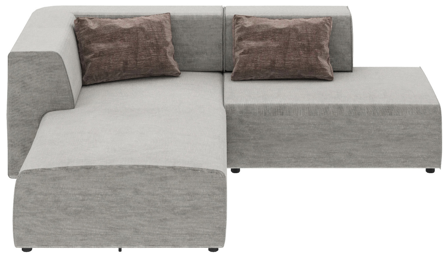 Ecksofa Infinity Boston Grau – Grafik-1.