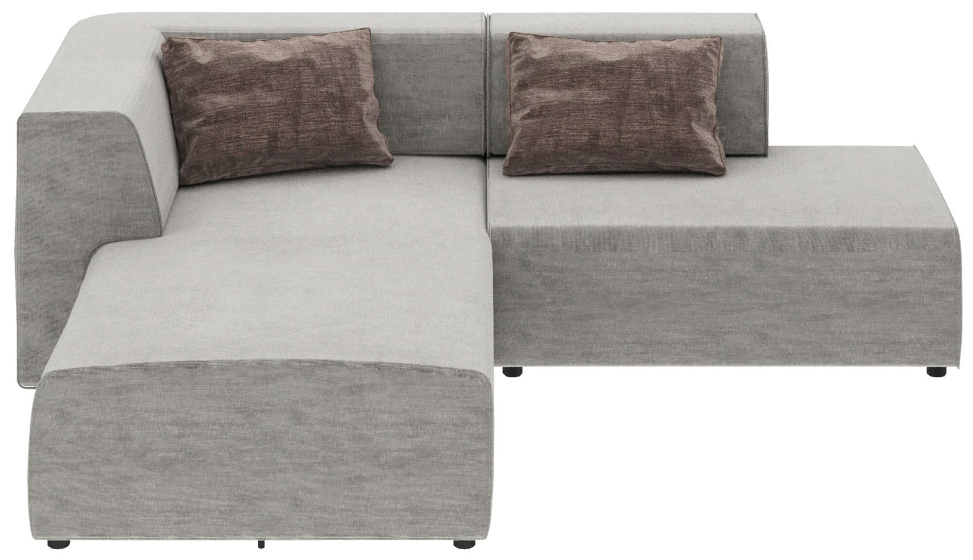 Ecksofa Infinity Boston Grau – Grafik-1.