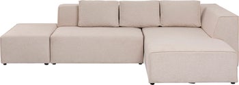 Produkt: Ecksofa Infinity Ottomane Creme Rechts.