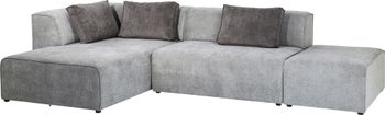 Ecksofa Infinity Ottomane Grau Links – Grafik-1.