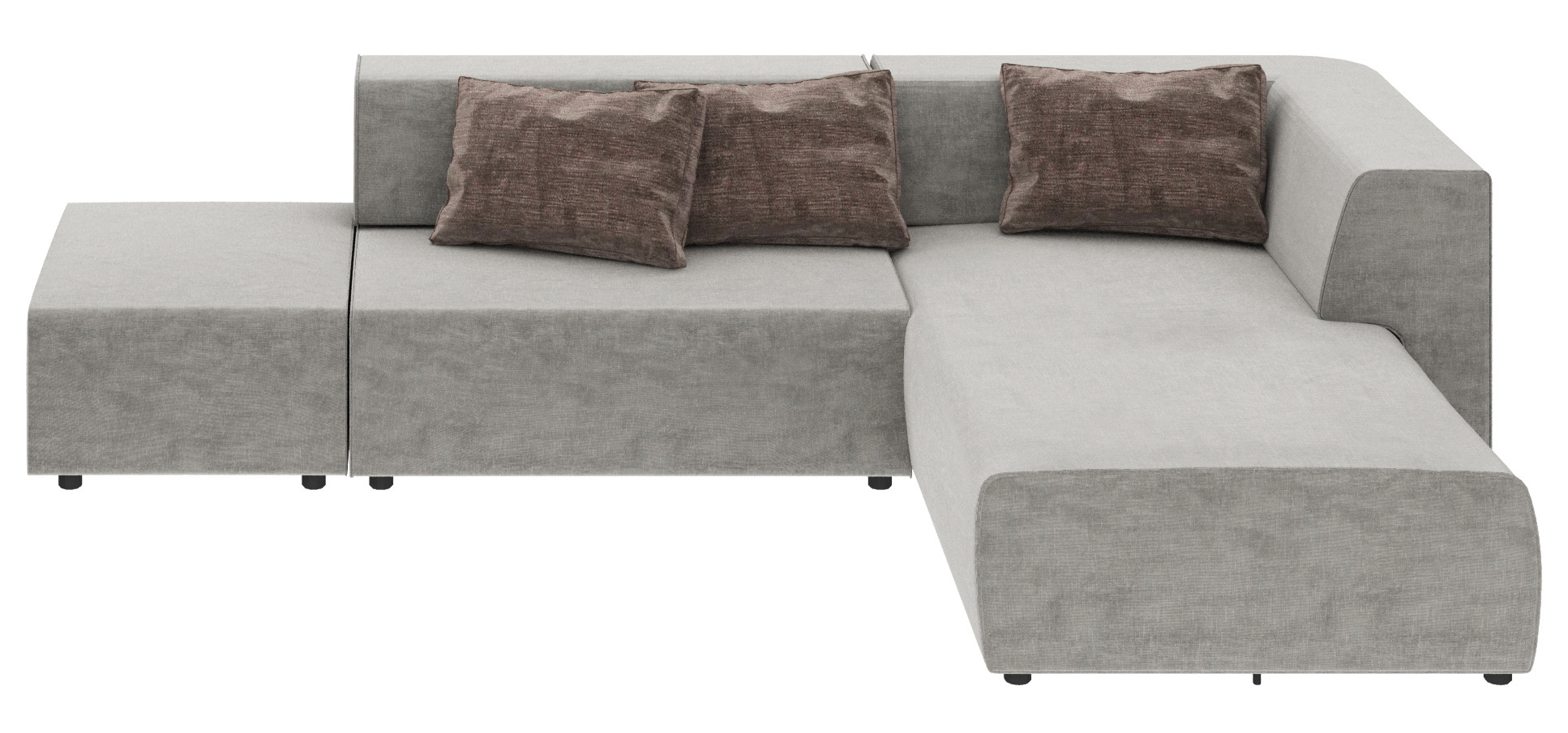 Ecksofa Infinity Vegas Grau – Grafik-1.
