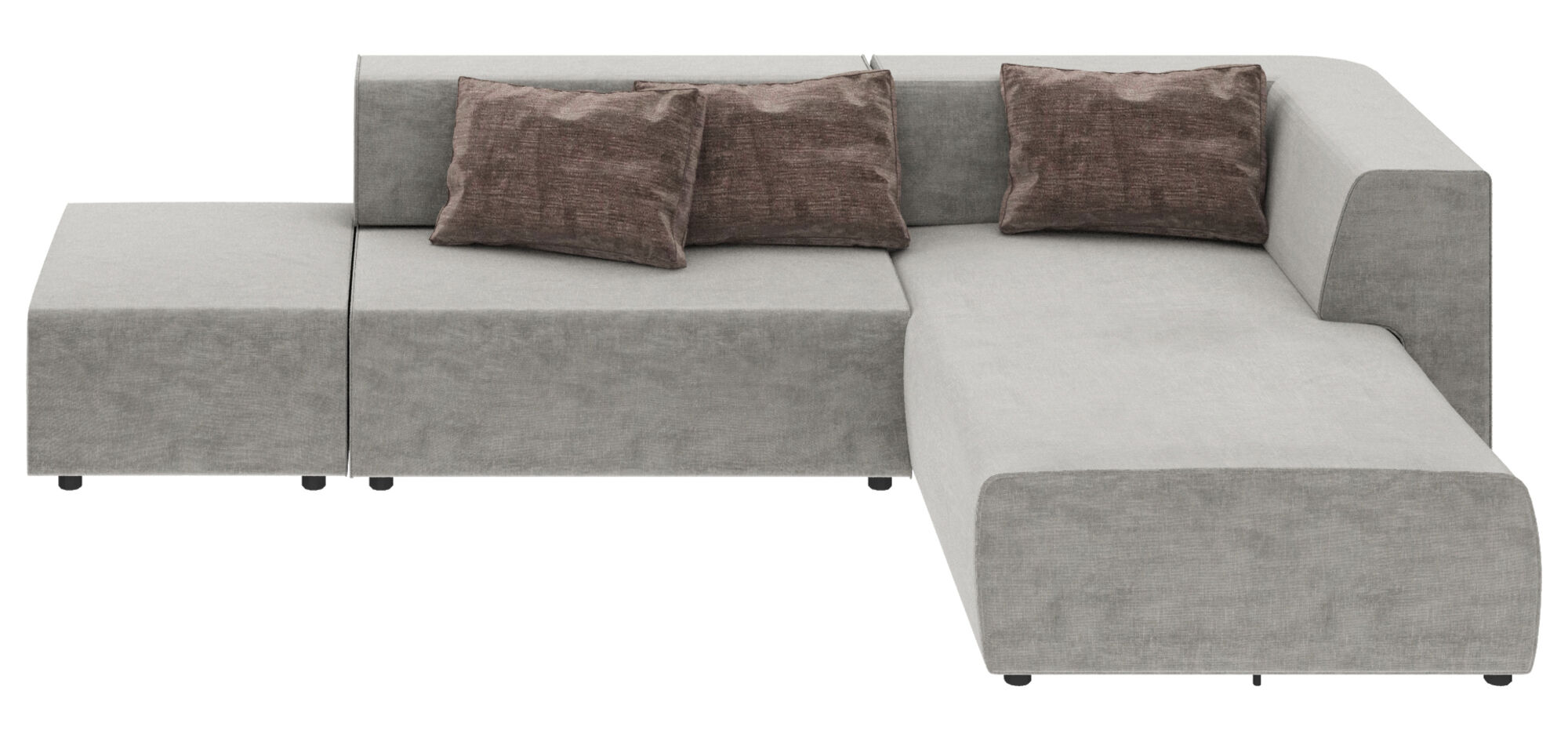 Ecksofa Infinity Vegas Grau – Grafik-1.