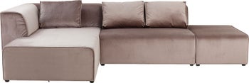 Ecksofa Infinity Velvet Taupe Links – Grafik-1.