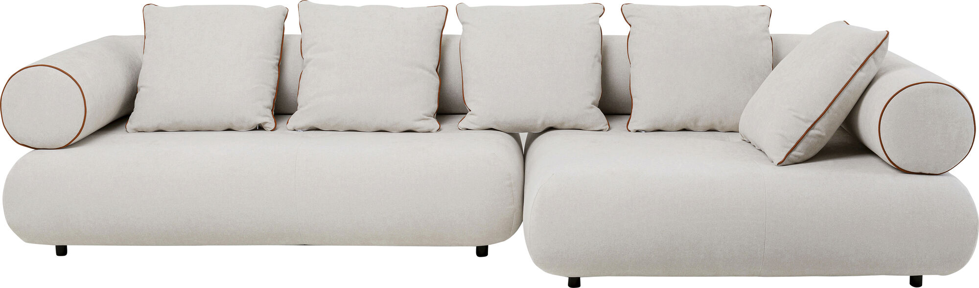 Ecksofa Splendido Creme Rechts 327cm – Grafik-1.