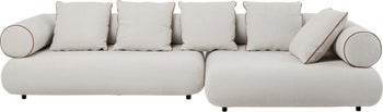 Ecksofa Splendido Creme Rechts 327cm – Grafik-1.