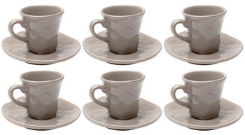 Espressotasse Organic Grey (6/tlg.) – Grafik-1.