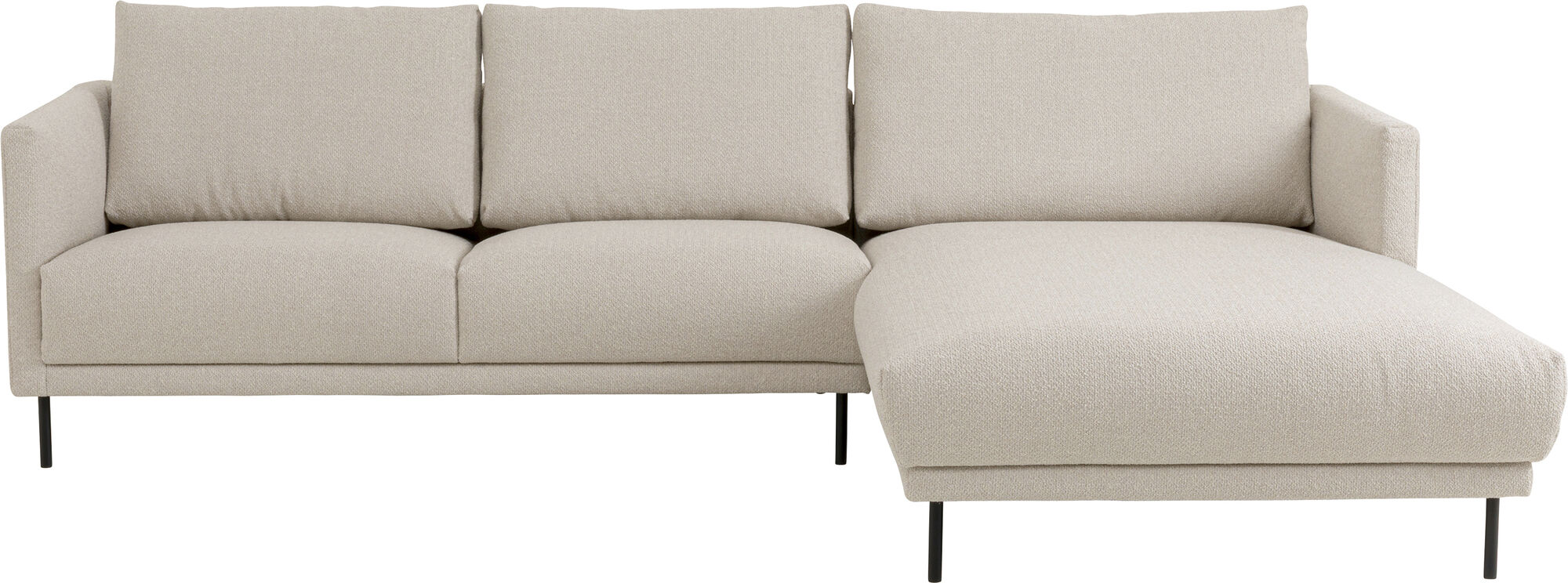 Freistil Ecksofa 133 Elfenbein Rechts – Grafik-1.