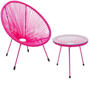 Gartenset Acapulco 2tlg Mono Pink – Grafik-1.
