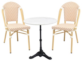 Gartenset French Bistro Creme (3/tlg.) – Grafik-1.