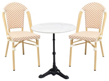 Gartenset French Bistro Creme (3/tlg.) – Grafik-1.