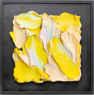 Gerahmtes Bild Abstract In Box 80x80cm – Grafik-1.