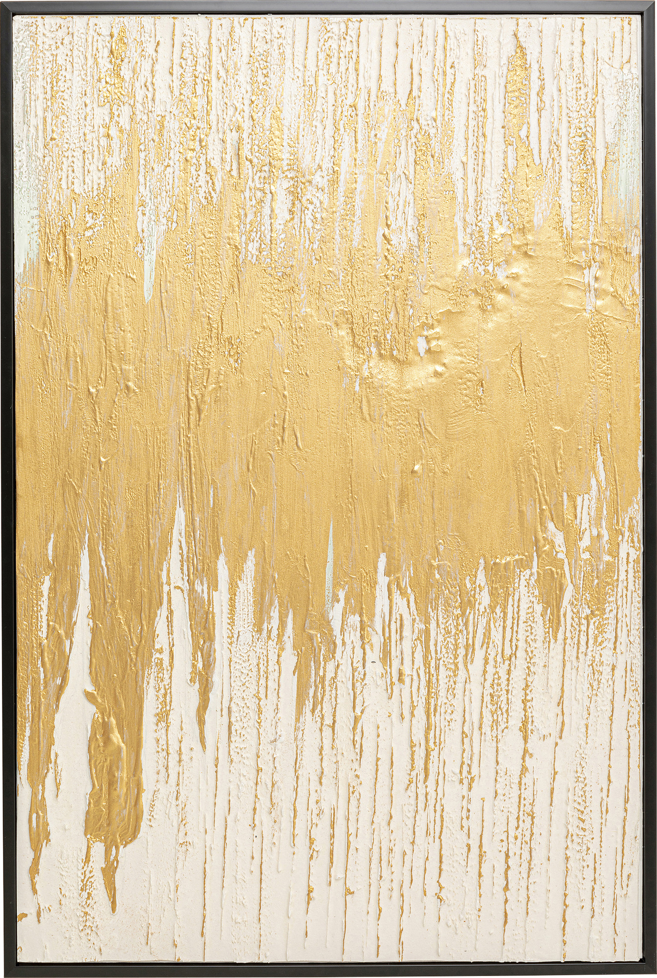 Produkt: Gerahmtes Bild Abstract Weiß 80x120cm.