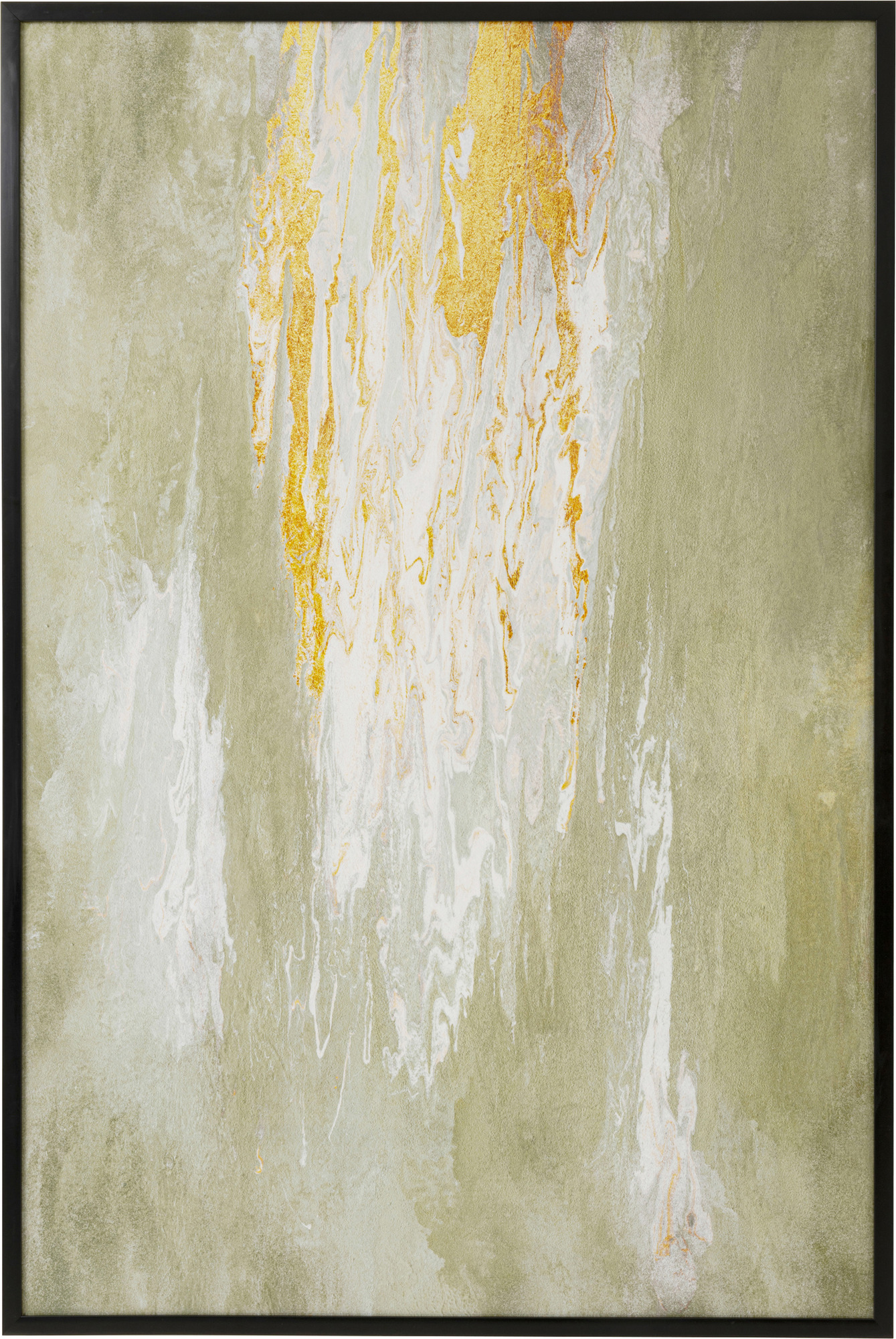 Gerahmtes Bild Artistas Grün 80x120cm