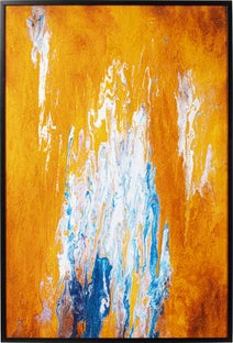 Gerahmtes Bild Artistas Orange 120x180cm – Grafik-1.