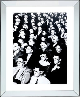 Gerahmtes Bild Audience 85x105 – Grafik-1.