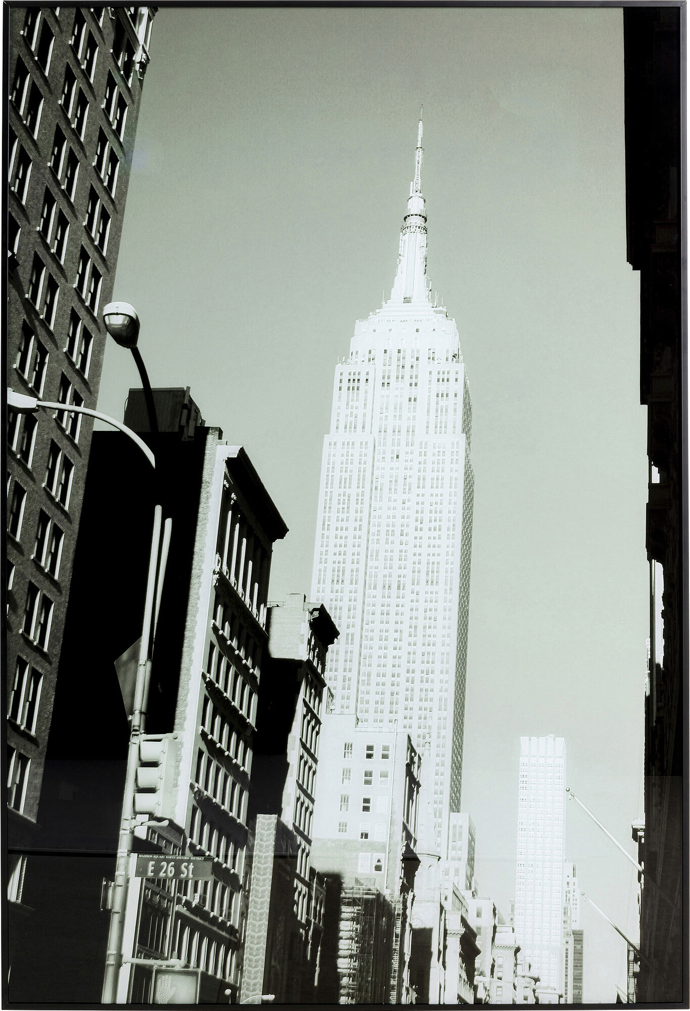 Gerahmtes Bild City Tour 100x150cm - Einzelstück – Grafik-1.