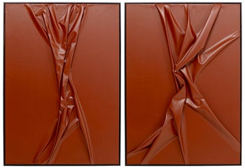 Gerahmtes Bild Crincle Duo (2/Set) – Grafik-1.