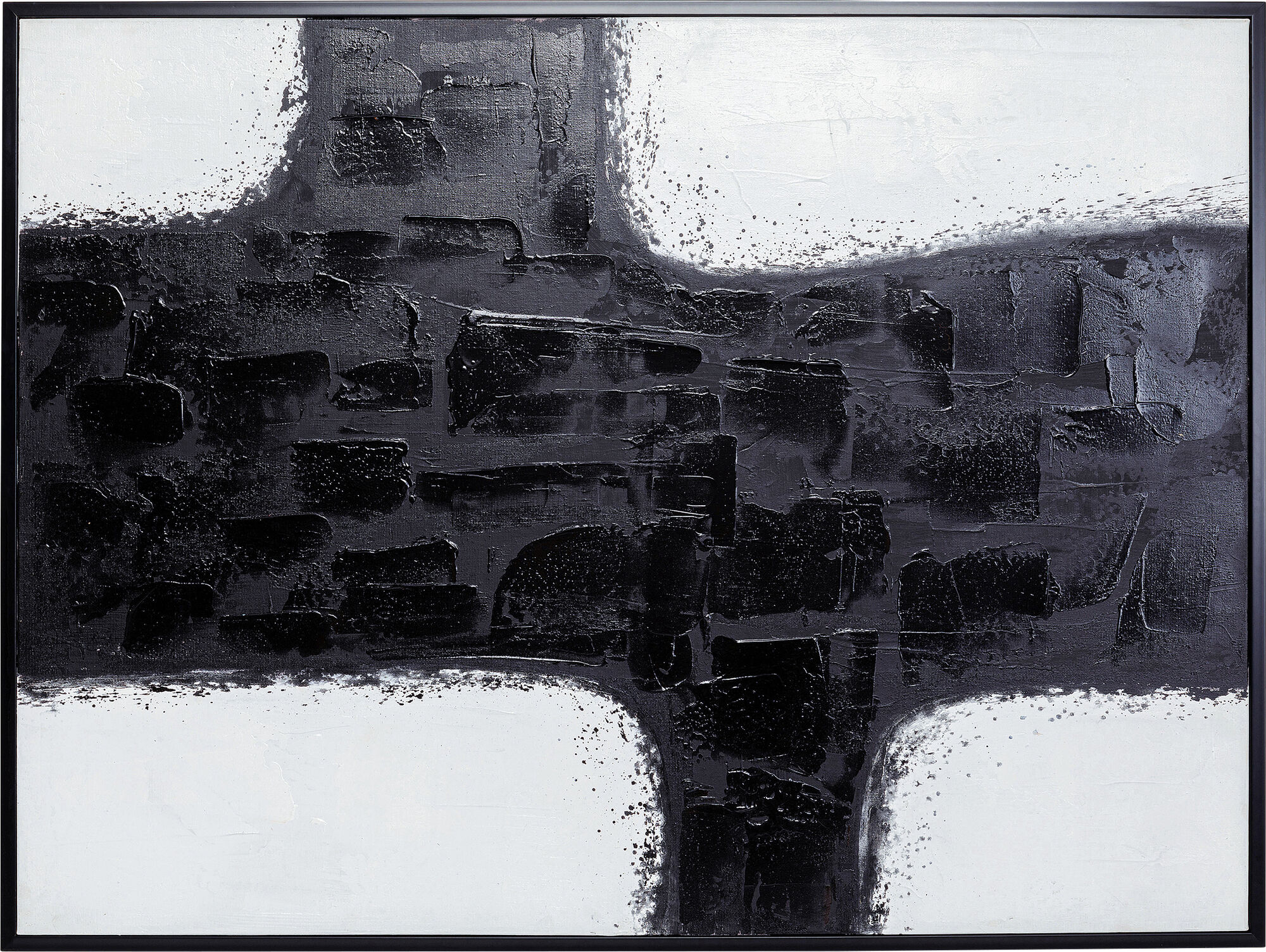 Gerahmtes Bild Crossroads 120x90cm – Grafik-1.