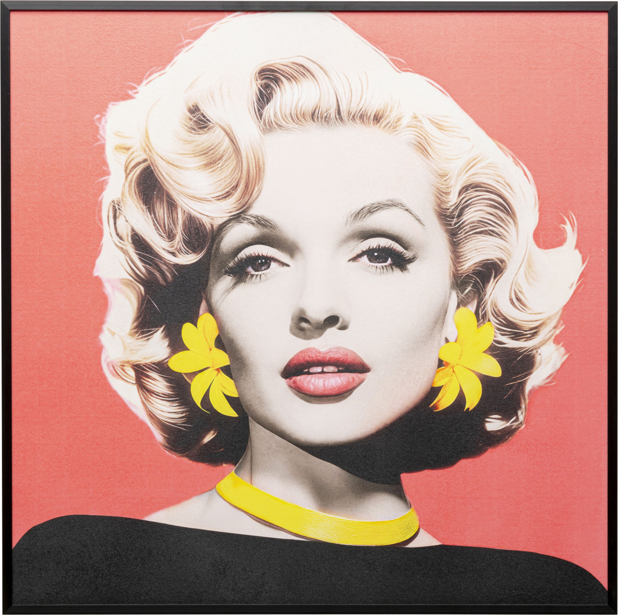 Gerahmtes Bild Diva Blonde 60x60cm – Grafik-1.
