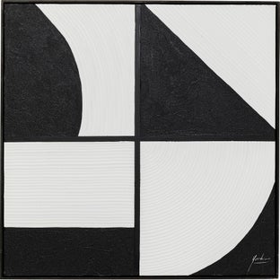 Gerahmtes Bild Modulo 100x100cm – Grafik-1.