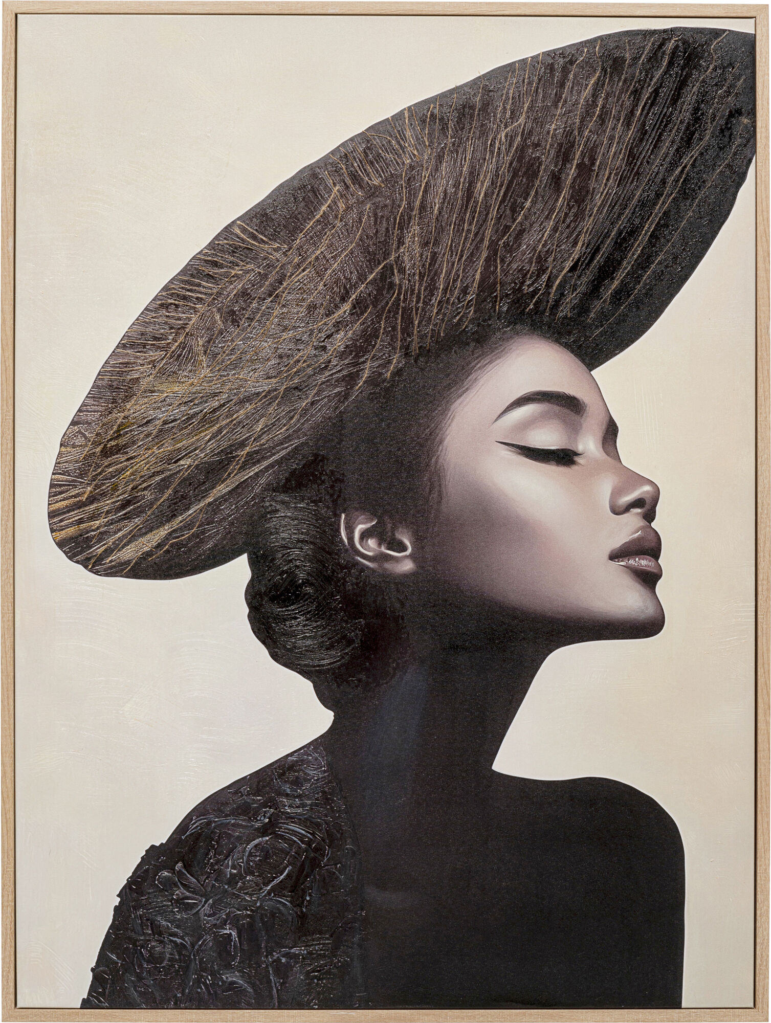 Gerahmtes Bild Muse Aesthetic Right 90x120cm – Grafik-1.