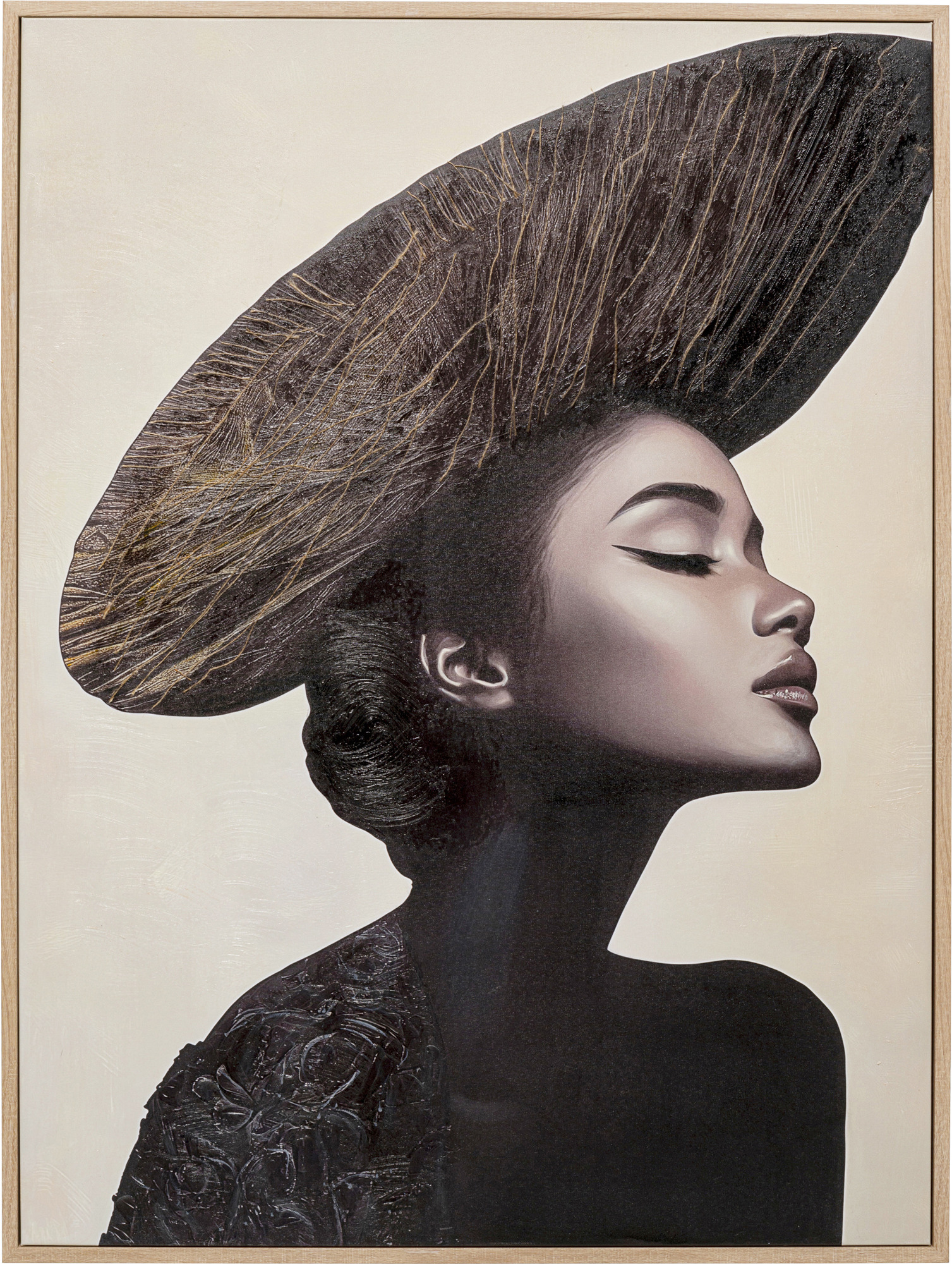 Gerahmtes Bild Muse Aesthetic Right 90x120cm