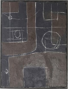 Gerahmtes Bild Nazcar 120x160cm - Einzelstück – Grafik-1.