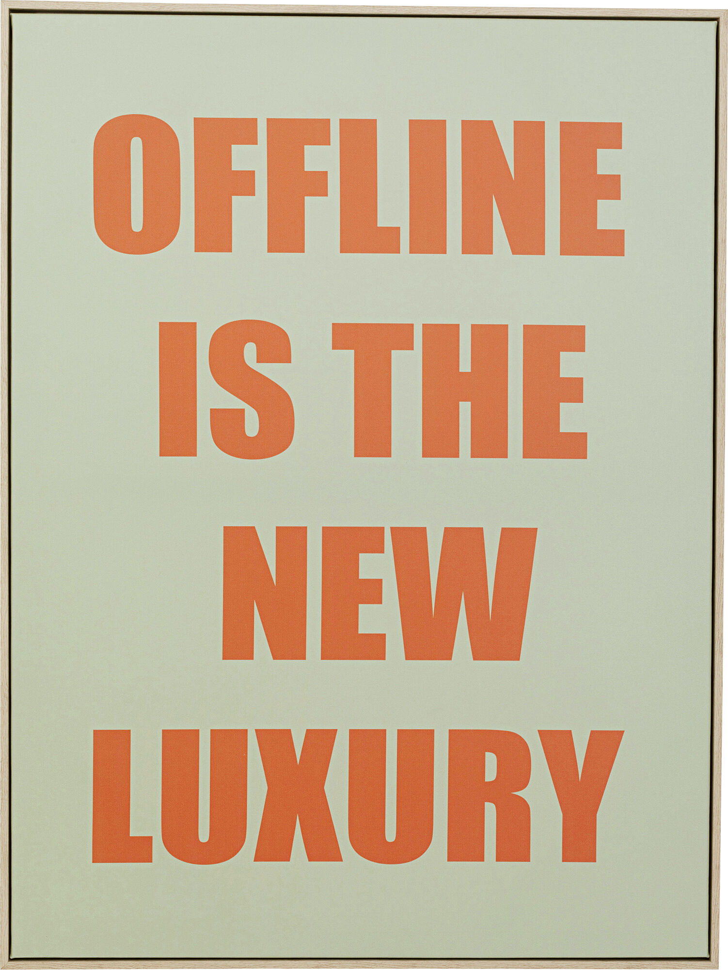 Gerahmtes Bild New Luxury 60x80cm – Grafik-1.