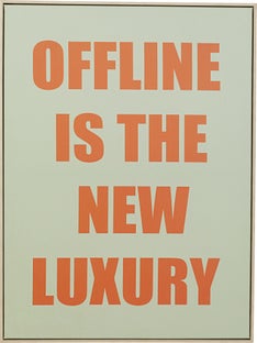 Gerahmtes Bild New Luxury 60x80cm – Grafik-1.