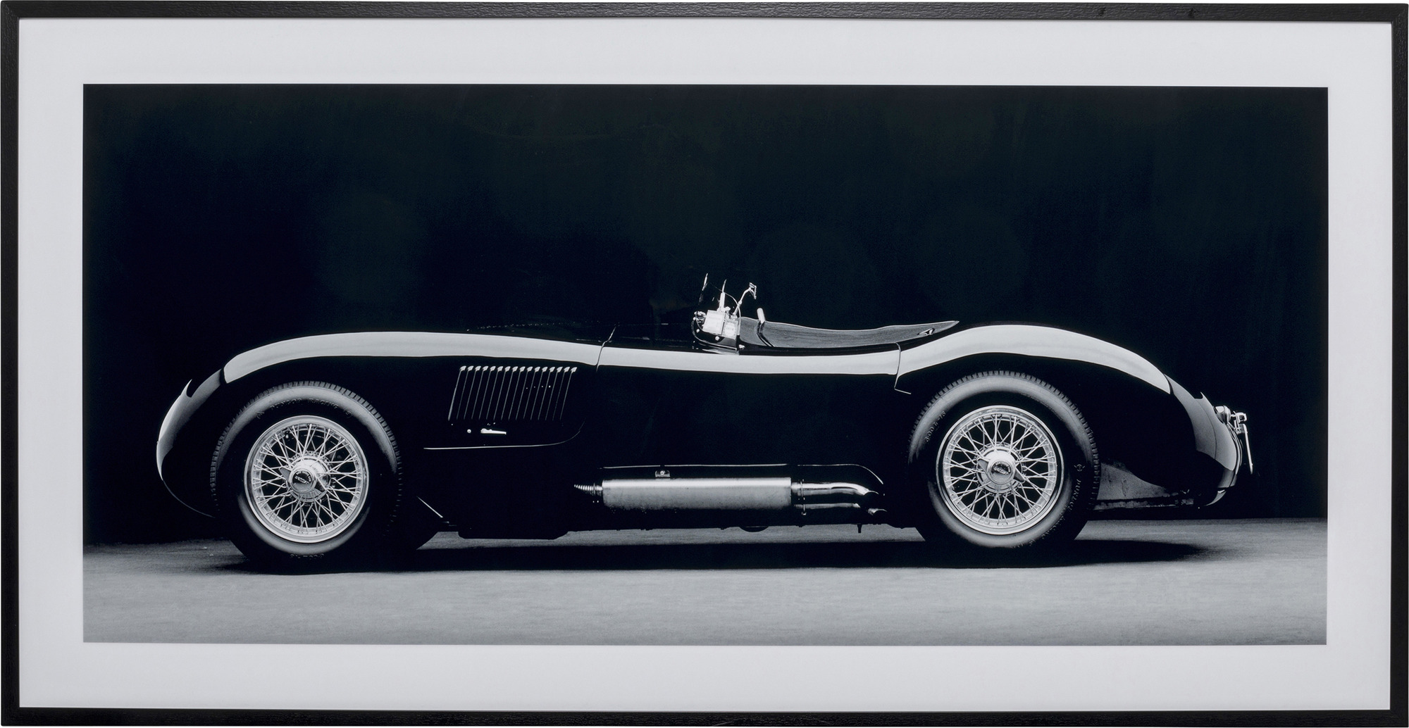 Gerahmtes Bild Old Racing Car 205x105cm