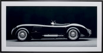 Gerahmtes Bild Old Racing Car 205x105cm – Grafik-1.