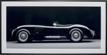 Gerahmtes Bild Old Racing Car 205x105cm - Einzelstück – Grafik-1.