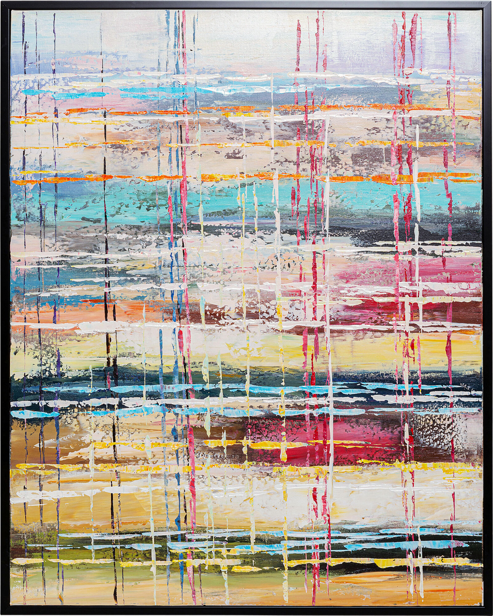 Gerahmtes Bild Orizzonte 80x100cm – Grafik-1.