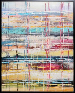 Gerahmtes Bild Orizzonte 80x100cm – Grafik-1.