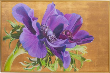 Gerahmtes Bild Violet 150x100 – Grafik-1.