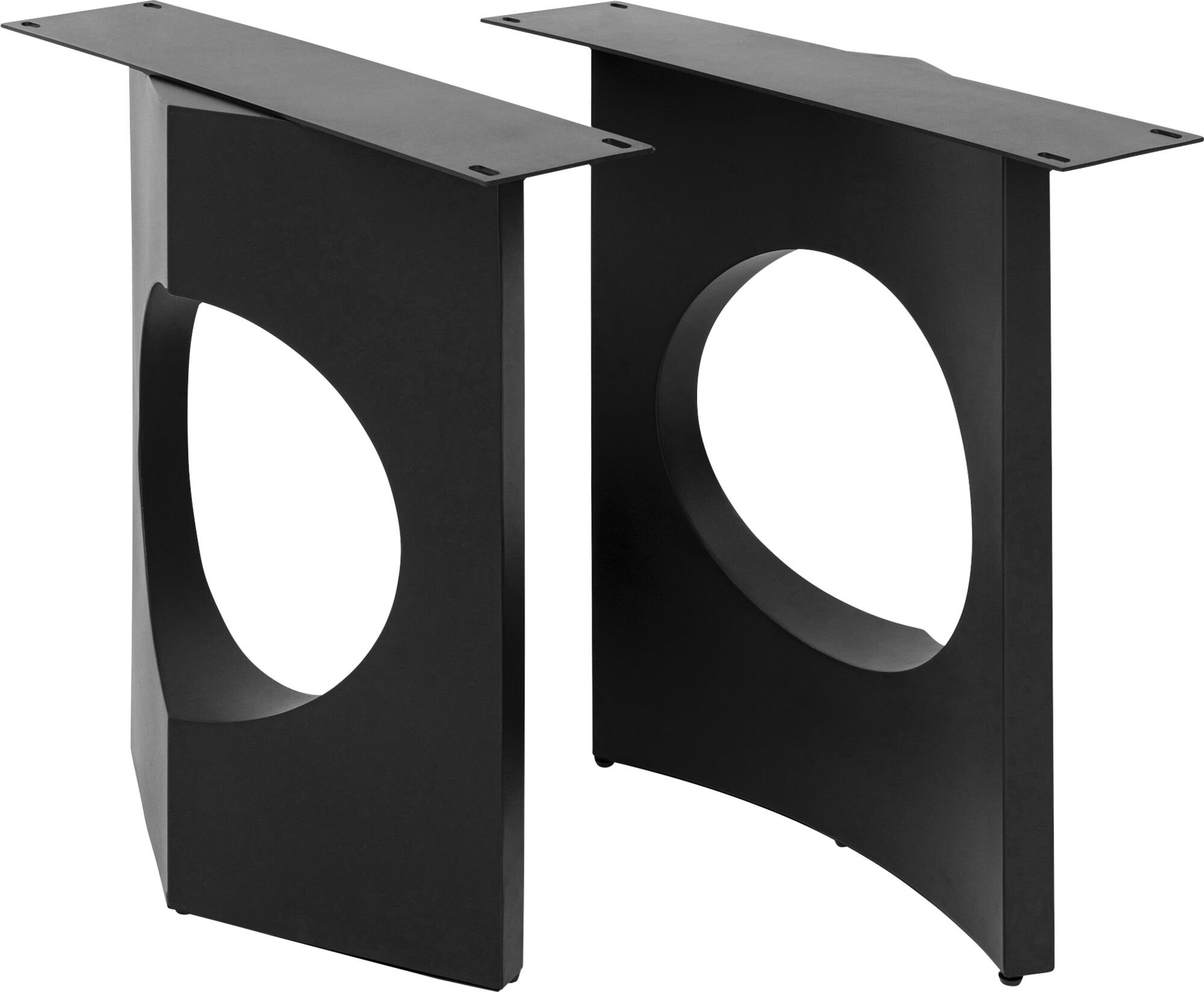 Gestell Tavola Oho Schwarz (2/Set) – Grafik-1.