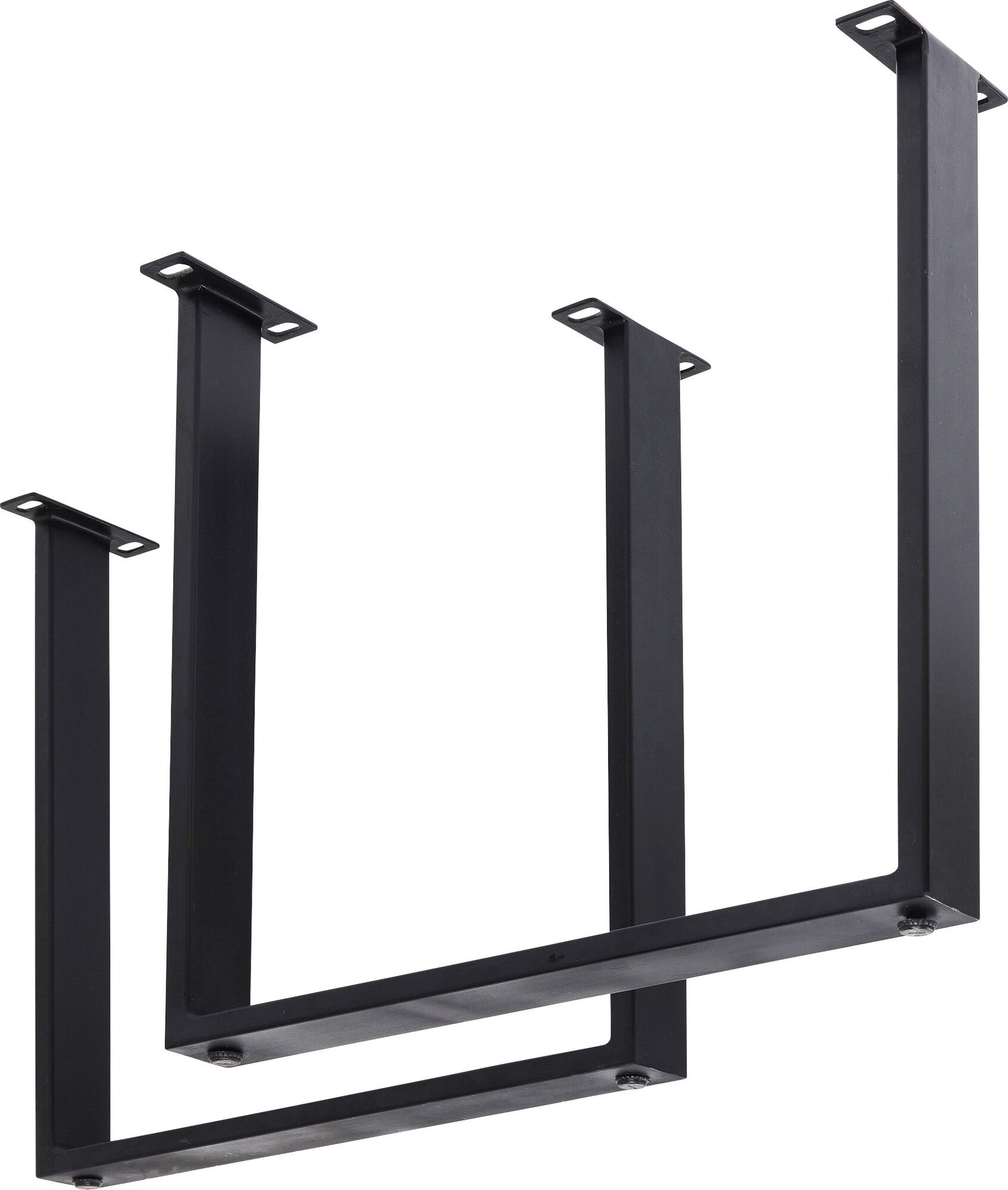 Gestell Tavola Schwarz Matt (2/Set)