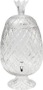 Getränkespender Pineapple Klar (2/tlg.) – Grafik-1.