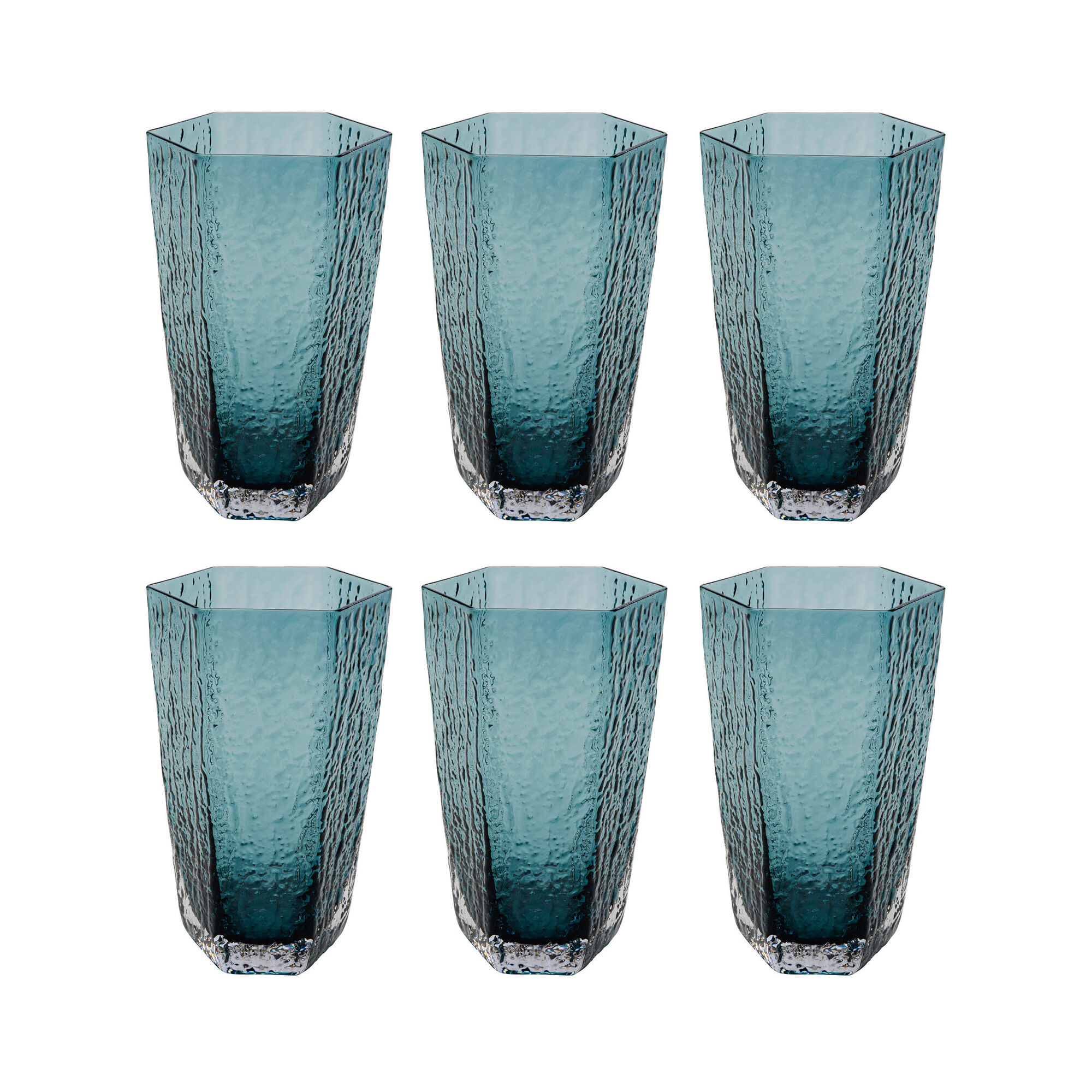 Glas Cascata Blau (6/tlg.) – Grafik-1.
