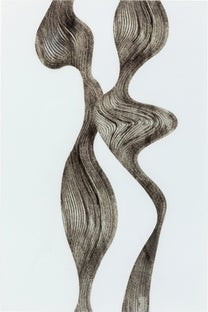 Bild Glas Abstract Art Part II 80x120cm - Einzelstück – Grafik-1.