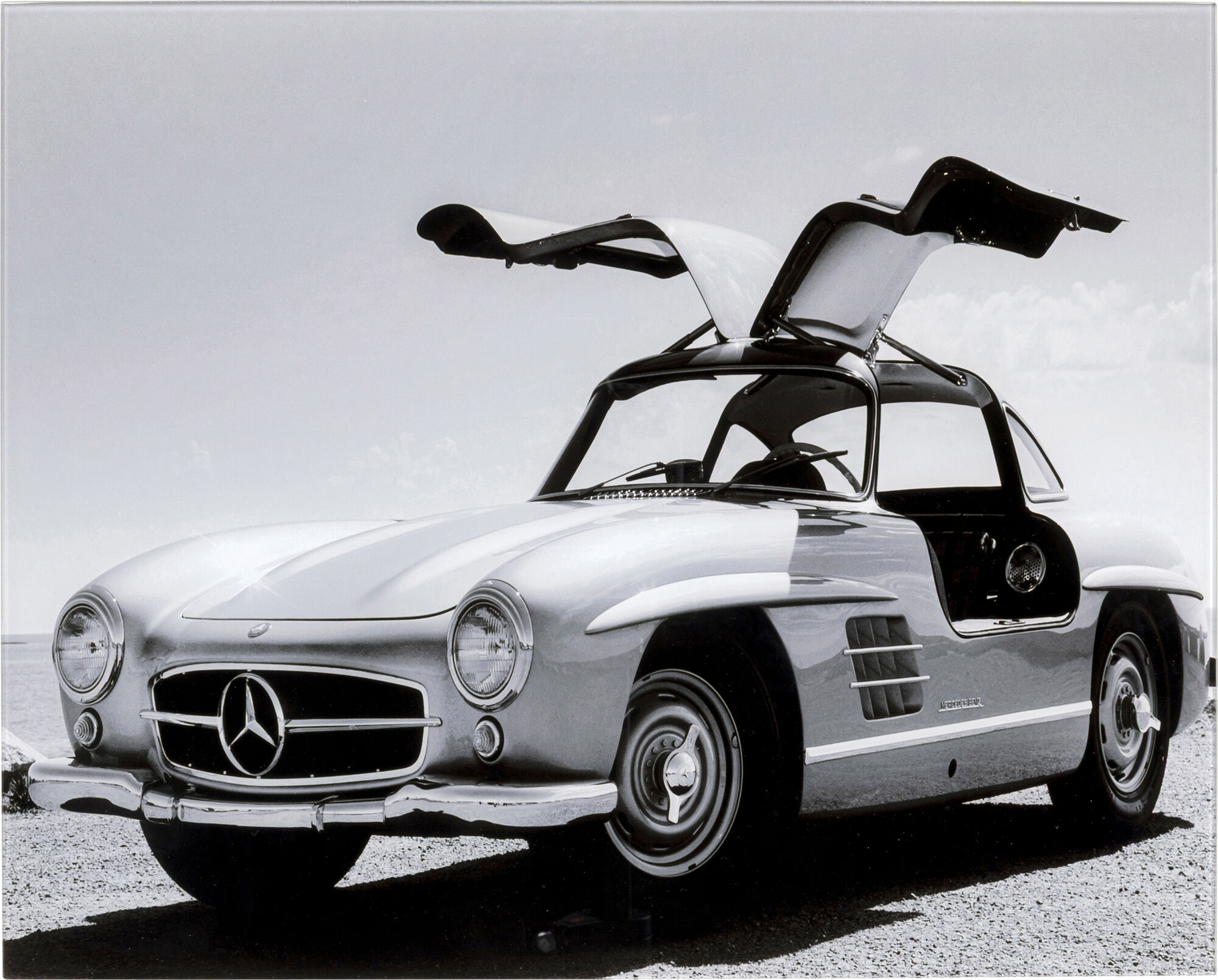 Glasbild Automotive Beauty 40x50cm - Einzelstück – Grafik-1.