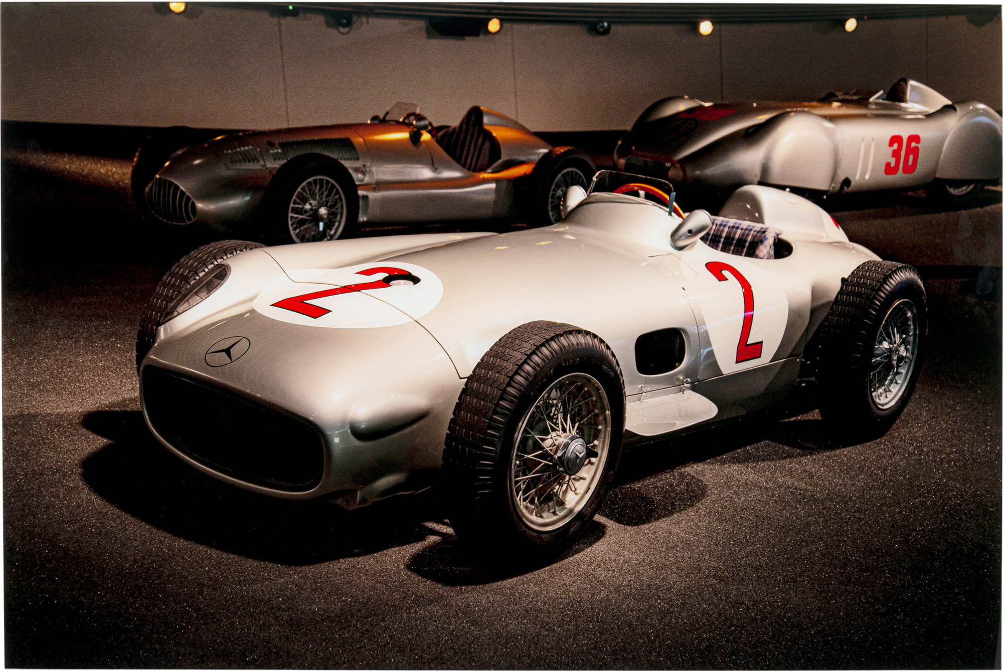 Glasbild Automotive Race 120x80cm