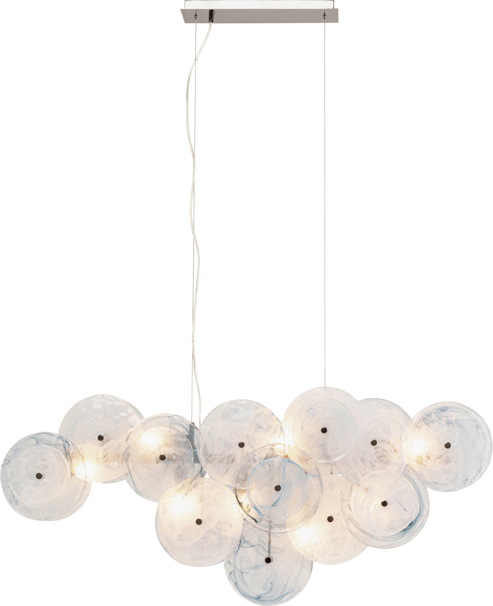 Hängeleuchte Aquamarine 121cm – Grafik-1.