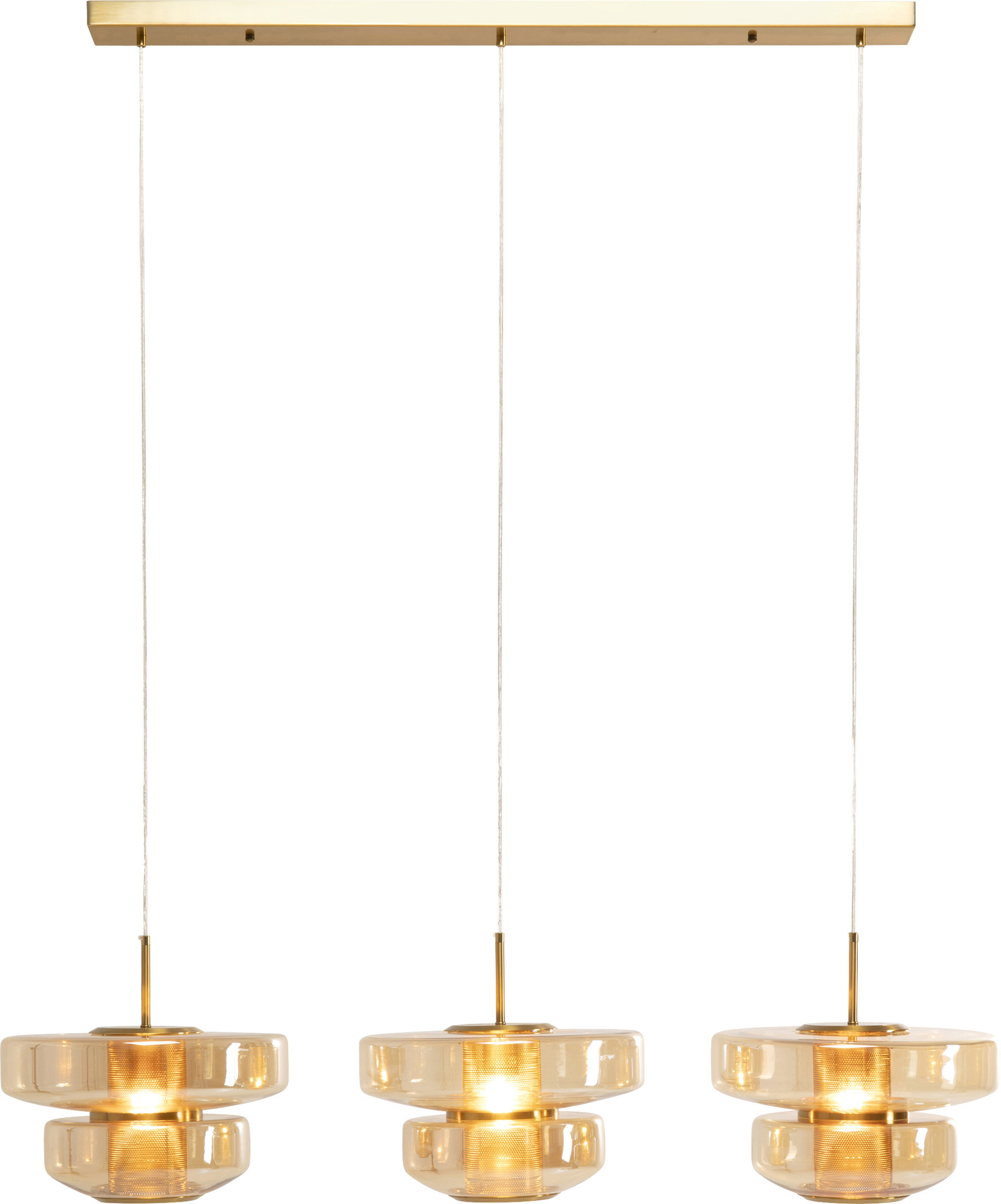 Hängeleuchte Arcadia Amber 125cm